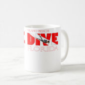 Mug Wo Dive Vilano Beach Floride Plongée en Apnée (Devant droit)