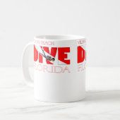 Mug Wo Dive Vilano Beach Floride Plongée en Apnée (Devant gauche)