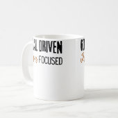 Mug Wo Goal Driven Jesus Focused Motivational Christia (Devant gauche)