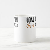 Mug Wo Goal Driven Jesus Focused Motivational Christia (Centre)