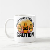 Mug Wo I'Ve Been Known To Throw Things Pottery Ceramic (Gauche)