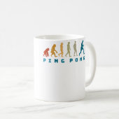 Mug Wo Tennis de Table Évolution de Ping Pong (Devant droit)