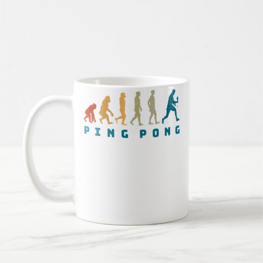 Mug Wo Tennis de Table Évolution de Ping Pong (Gauche)