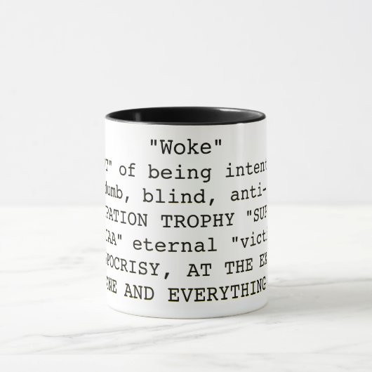 Mug "Woke"  (Centre)