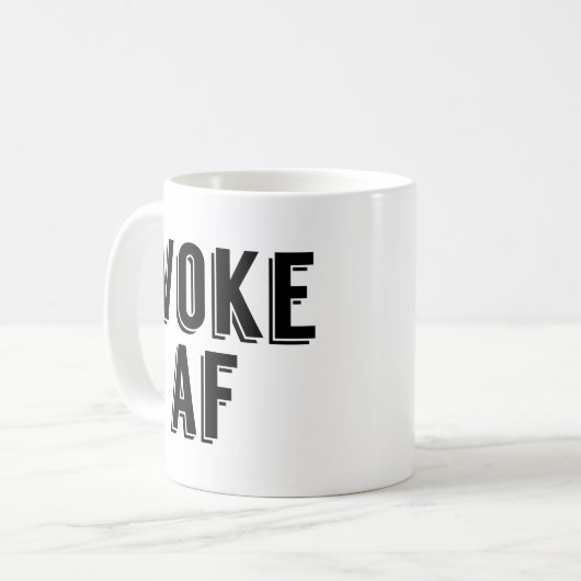 Mug Woke AF (Devant gauche)
