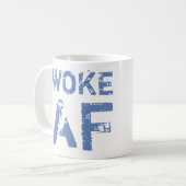 Mug Woke AF Progressive Politique (Devant gauche)
