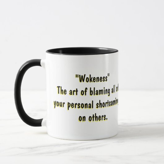 MUG "WOKENESS" (Gauche)