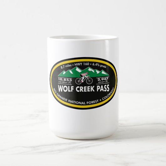MUG WOLESK PASS- RIO GRANDE NF, CO - "OVAL" (Centre)