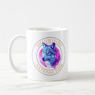 Mug Wolf Art tendance, parc national de Yellowstone, C