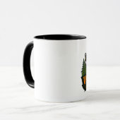 Mug Wolf Bear Eagle Wilderness Adventure Graphic Tee (Devant gauche)