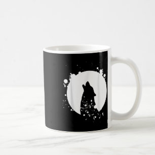 Mug Wolf Hommes Silhouette Animal Motif De l'environne