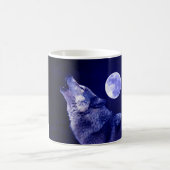 Mug Wolf Howling à Moon (Centre)