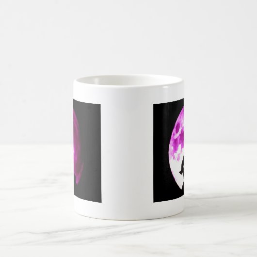 Mug Wolf Howling à Moon (Centre)