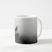 Mug Wolf hurle sur la lune (Devant droit)