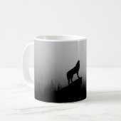 Mug Wolf hurle sur la lune (Devant gauche)