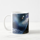 Mug Wolf hurle sur la lune (Gauche)