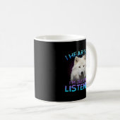 Mug Wolf je vous entends ne pas écouter (Devant droit)