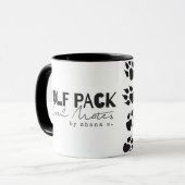 Mug WOLF PACK : Soul Mates Combo Deux-Tons (Devant gauche)