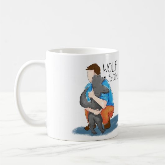 Mug Wolf Son, la série (Gauche)