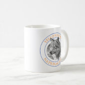 Mug Wolf tendance Art 4 Yellowstone National Park Circ (Devant droit)