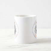 Mug Wolf tendance Art 4 Yellowstone National Park Circ (Centre)