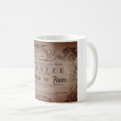 Mug Wolfgang Amadeus Mozart Le nozze di Figaro shabby (Devant droit)