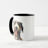 Mug Wolfhound coloré | Cute hound (Devant gauche)