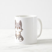Mug Wolfhound de chien Husky (Devant droit)