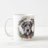 Mug Wolfhound Festive Wreath (Gauche)