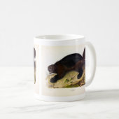 Mug Wolverine ou Wolverene (Gulo gulo) par Audubon (Devant droit)