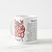 Mug Womack, origine, signification et la crête (Devant gauche)