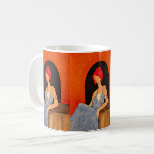 Mug "Woman (87)" (Devant gauche)