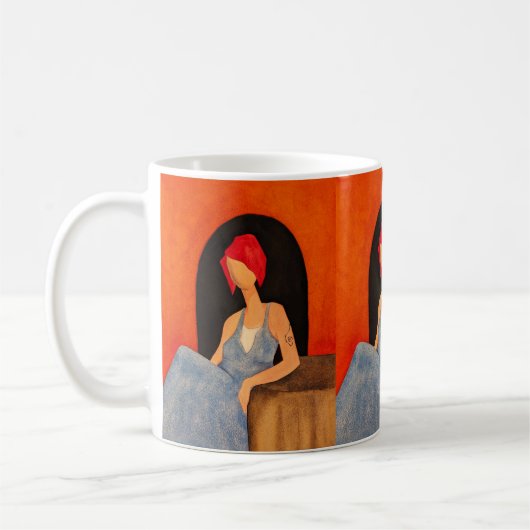 Mug "Woman (87)" (Gauche)