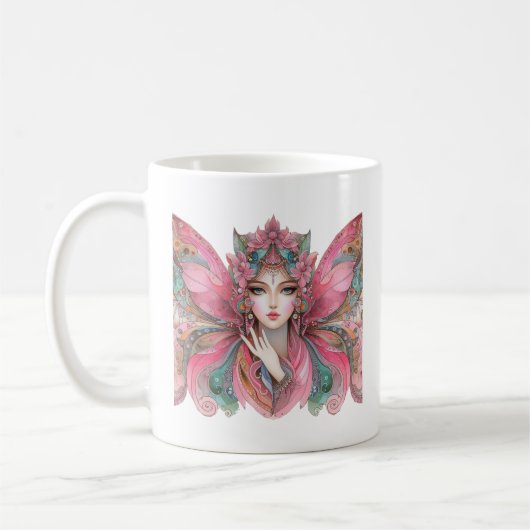 Mug Woman Buttrfly (Gauche)