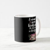 Mug Woman Cannot Survive On Books Alone She Also Needs (Devant droit)