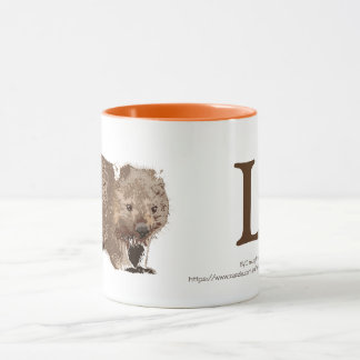 Mug Wombat de BYO (ursinus de Vombatus) "L "