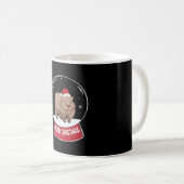 Mug Wombat Joyeux Noël Snowball (Devant droit)