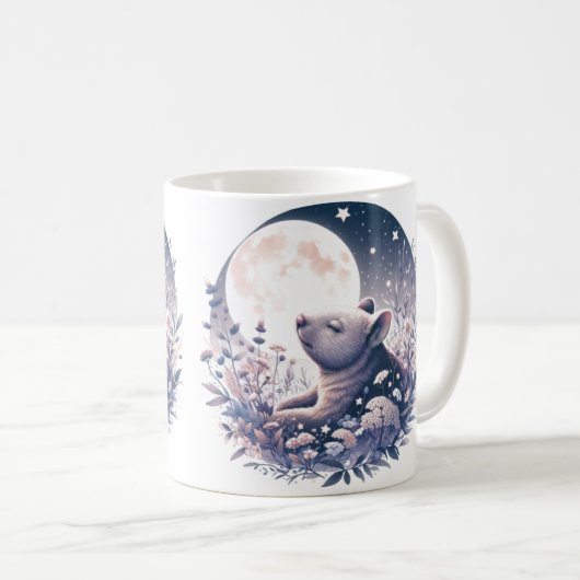 Mug Wombat Wonderland Mug" (Devant droit)