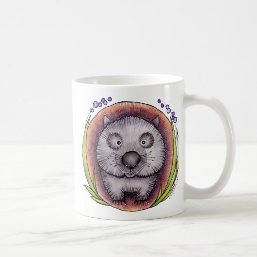 Mug "Wombie" le mug^ de wombat (Droite)