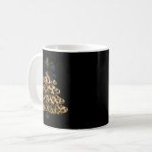 Mug Women Coquette Bow Leopard Christmas Tree Xmas Hol (Devant gauche)