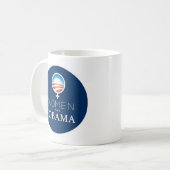 Mug Women_for_Obama_Mug (Devant gauche)
