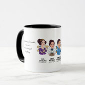 Mug Women in STEM Pioneers Mug: Math & Science History (Devant gauche)