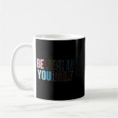 Mug Womens Believe In Yourself Motivational Quote Insr (Gauche)