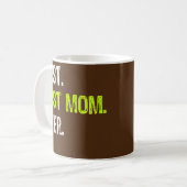 Mug Womens Best HOST MOM Ever Funny mother's day (Devant gauche)