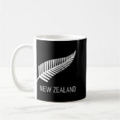 Mug Womens Black New Zealand Fern Shirt Mens Black Pro (Gauche)
