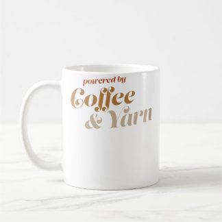 Mug Womens Coffee And Yarn Funny Knitting Sewing Quilt