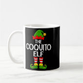 Mug Womens Coquito Elf Xmas Matching Family Elf Squad (Gauche)