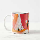 Mug Women's Day, combining elements of minimalism.  (Gauche)