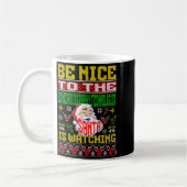 Mug Womens Echocardiography Tech Christmas Ugly Sweate (Gauche)