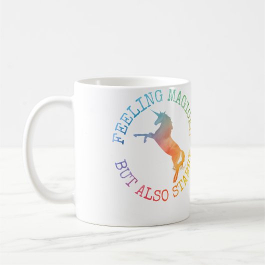 Mug Womens Fun Gifts For Women Feeling Magical But Als (Gauche)